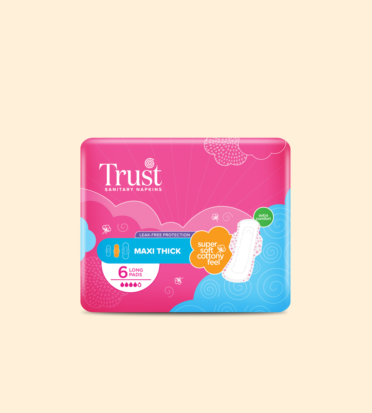 Maxi Super Saver Long Pack 6 Pcs