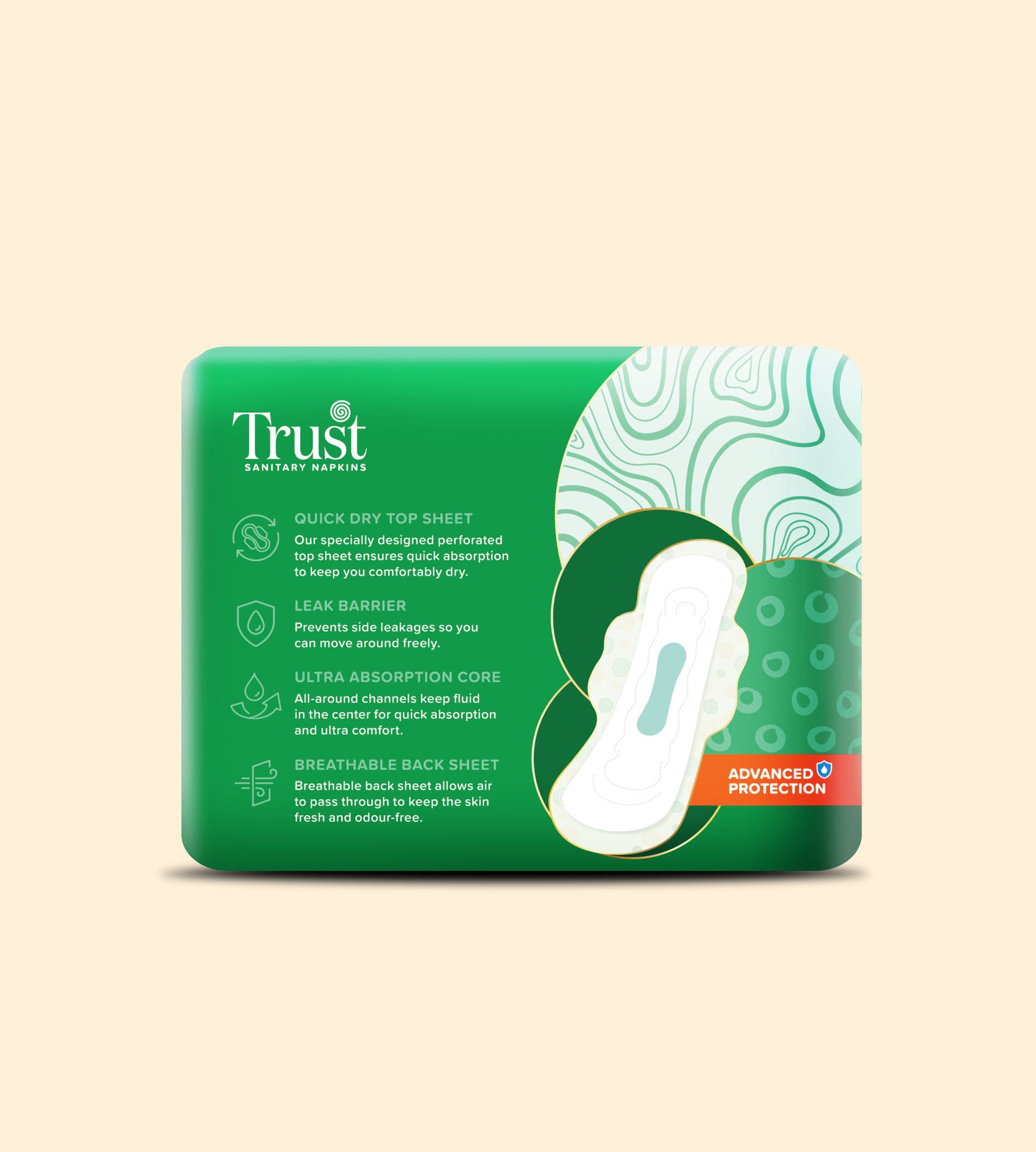 Breathable Ultra Thin Dry Mesh Long 8 Pcs