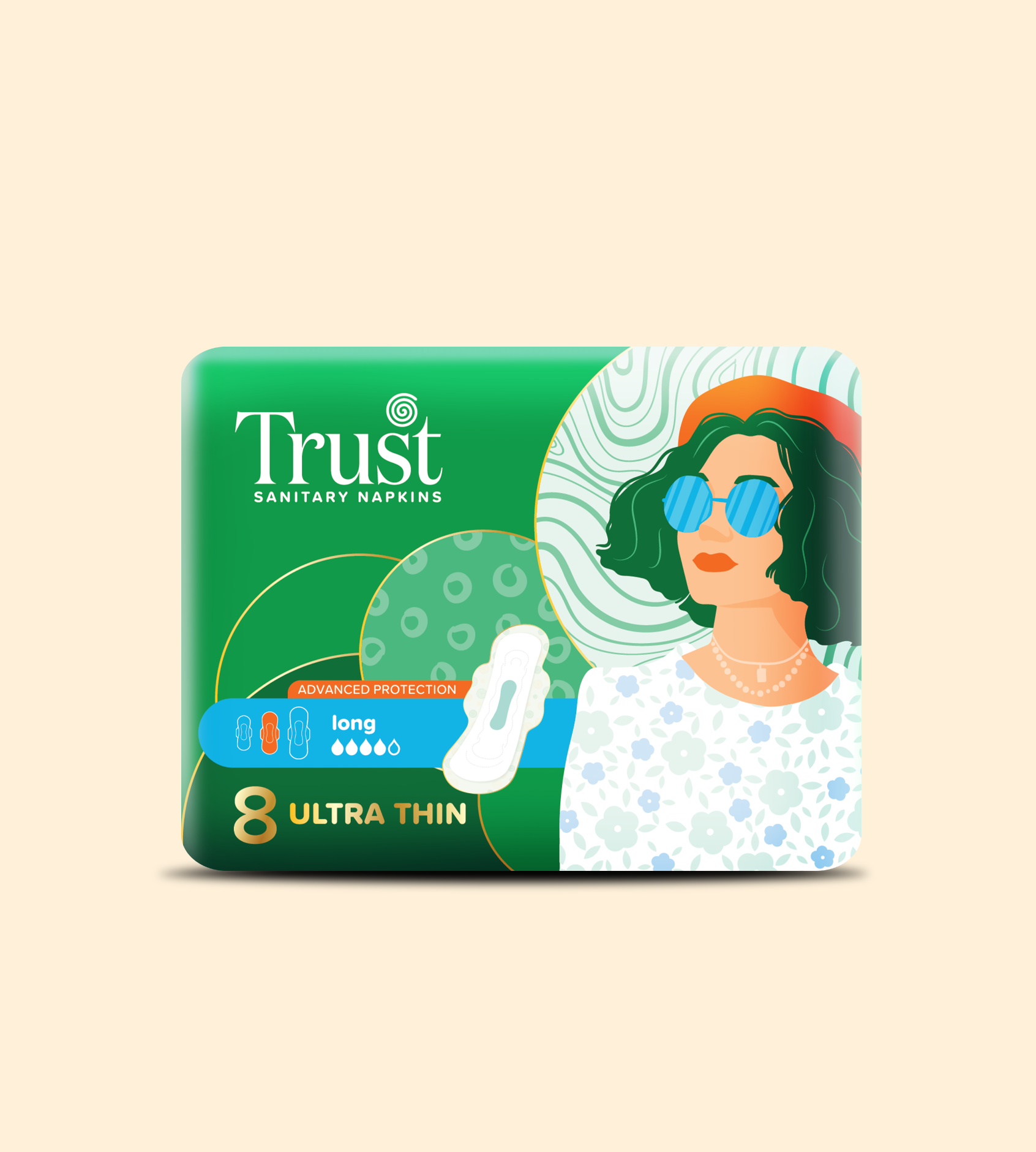 Breathable Ultra Thin Dry Mesh Long 8 Pcs