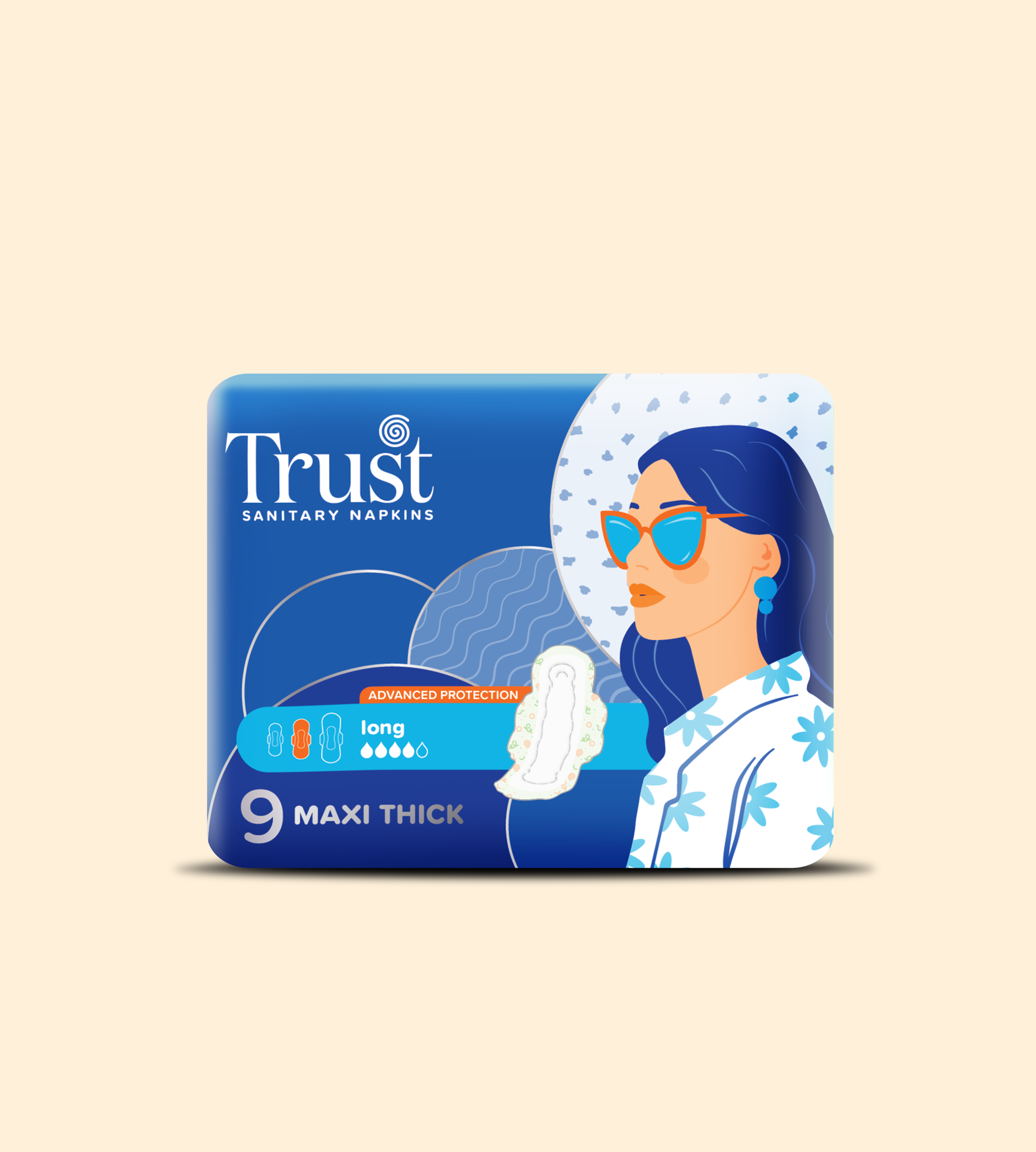 sanitary napkin pads